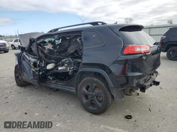 2016 Jeep Cherokee Limited with VIN 1C4PJLDS9GW355359, listed as a Copart auction lot 83617504 with 0 mi miles and Salvage Title. Bid and sale history available at carsss.com. Image 2.