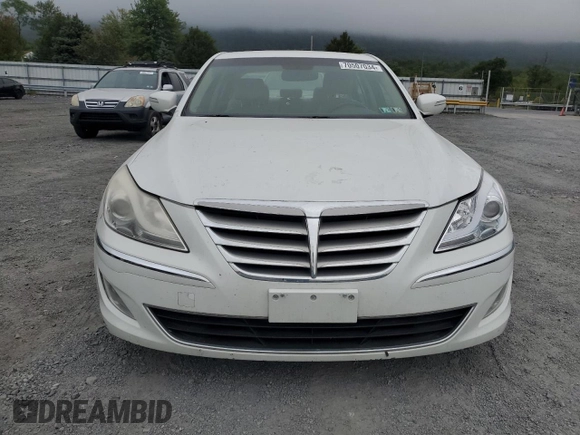 2012 Hyundai Genesis 3.8L with VIN KMHGC4DD2CU192055, listed as a Copart auction lot 70507034 with 131,463 mi miles and Salvage Title. Bid and sale history available at carsss.com. Image 5.