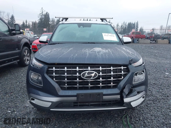 2021 Hyundai Venue SEL with VIN KMHRC8A33MU092656, listed as a IAAI auction lot 41275058 with 53,109 mi miles and . Bid and sale history available at DreamBid. Image 13.
