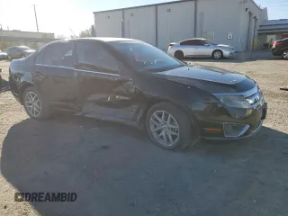 2011 Ford Fusion SEL with VIN 3FAHP0JA7BR193424, listed as a Copart auction lot 41810125 with 176,466 mi miles and Salvage Title. Bid and sale history available at DreamBid. Image 4.