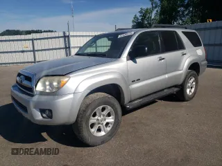 2008 Toyota 4Runner SR5 with VIN JTEBU14R480131953, listed as a Copart auction lot 57439475 with 213,654 mi miles and Salvage title. Bid and sale history available at DreamBid. Image 1.