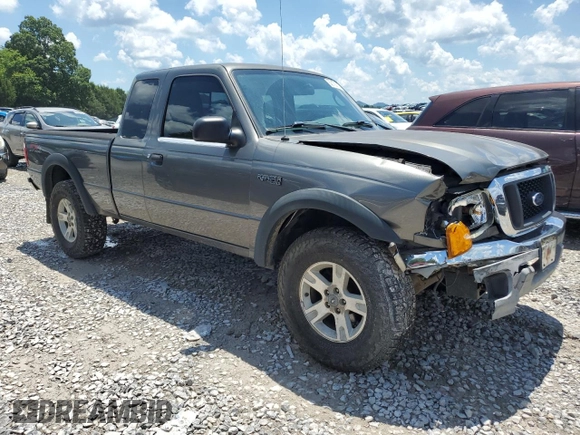 2004 Ford Ranger XL Fleet with VIN 1FTZR45E34PA62725, listed as a Copart auction lot 63100715 with 237,861 mi miles and Salvage title. Bid and sale history available at DreamBid. Image 4.