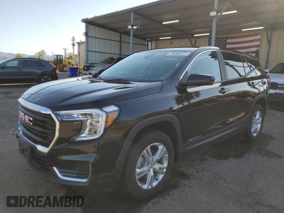 2024 GMC Terrain SLE with VIN 3GKALTEG6RL375009, listed as a Copart auction lot 51977655 with 19,728 mi miles and Clean Title. Bid and sale history available at carsss.com. Image 1.