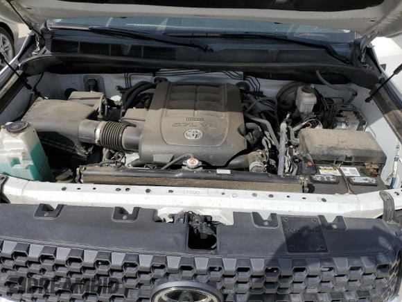 2021 Toyota Tundra 2WD SR5 with VIN 5TFEY5F10MX297957, listed as a Copart auction lot 48405795 with 47,760 mi miles and Salvage Title. Bid and sale history available at carsss.com. Image 11.