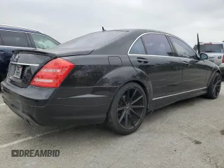 2007 Mercedes-Benz S 550 with VIN WDDNG71XX7A055829, listed as a Copart auction lot 53868385 with 178,037 mi miles and Clean Title. Bid and sale history available at DreamBid. Image 3.