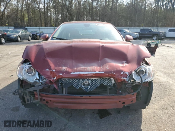 2010 Jaguar XF Premium Luxury with VIN SAJWA0GB9ALR77234, listed as a Copart auction lot 48592735 with 141,164 mi miles and Salvage Title. Bid and sale history available at carsss.com. Image 5.