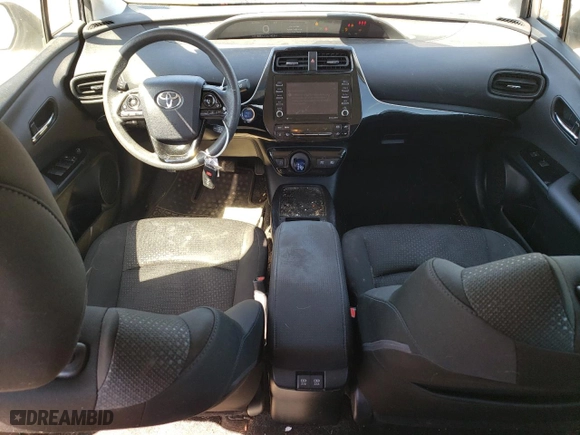 2021 Toyota Prius L Eco with VIN JTDKAMFU6M3146835, listed as a Copart auction lot 47549605 with 135,094 mi miles and Salvage Title. Bid and sale history available at carsss.com. Image 8.