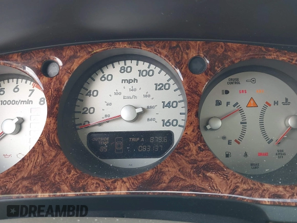 2003 Acura TL Type S with VIN 19UUA56853A081036, listed as a IAAI auction lot 41487293 with 83,137 mi miles. Bid and sale history available at carsss.com. Image 7.