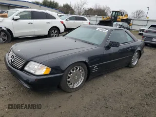 1996 Mercedes-Benz SL with VIN WDBFA76F4TF130441, listed as a Copart auction lot 43665395 with 126,760 mi miles and Clean title. Bid and sale history available at DreamBid. Image 1.