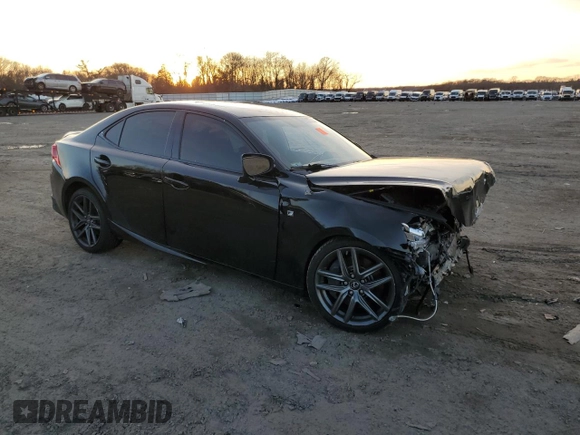 2016 Lexus IS 300/350 with VIN JTHCM1D27G5007090, listed as a Copart auction lot 42231925 with Not provided miles and Salvage title. Bid and sale history available at DreamBid. Image 4.