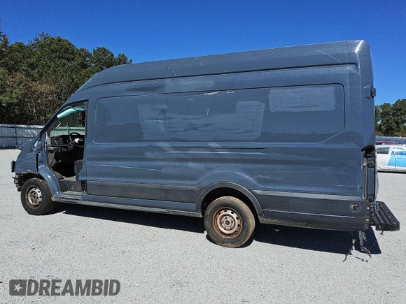 2020 Ford Transit Cargo with VIN 1FTBR3X87LKA72088, listed as a Copart auction lot 75044814 with 73,961 mi miles and Clean Title. Bid and sale history available at DreamBid. Image 2.