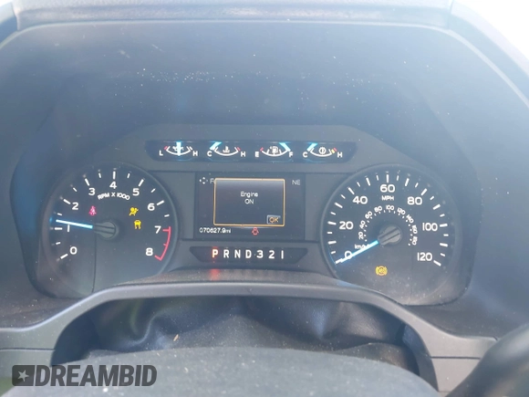 2016 Ford F-150 XL with VIN 1FTMF1E87GFD49202, listed as a IAAI auction lot 41667078 with 70,527 mi miles and . Bid and sale history available at DreamBid. Image 7.