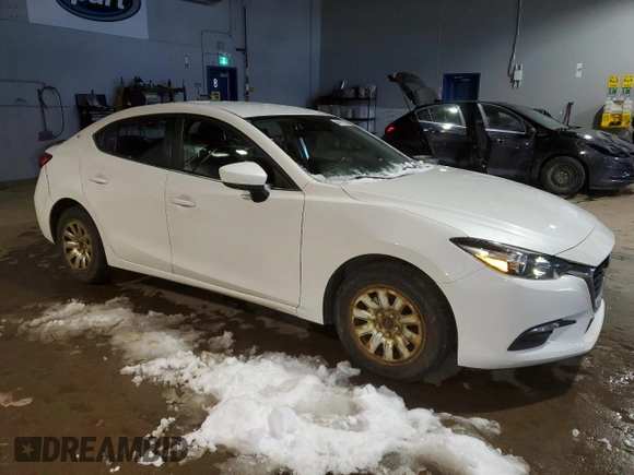 2017 Mazda 3 Touring with VIN JM1BN1V73H1112450, listed as a Copart auction lot 44717075 with 199,260 mi miles and Non Repairable. Bid and sale history available at DreamBid. Image 4.