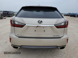 2016 Lexus RX 350 with VIN JTJBZMCA4G2009466, listed as a Copart auction lot 51302225 with 78,522 mi miles and Salvage Title. Bid and sale history available at DreamBid. Image 6.