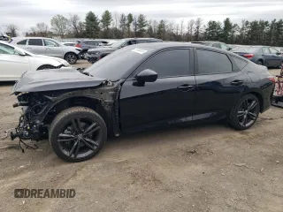 2024 Acura Integra w/A-Spec Package z VIN 19UDE4H33RA014296, wystawiony jako Copart lot #51104815 z przebiegiem 18 146 mil mil oraz Szkody całkowita. Historia ofert i sprzedaży dostępna na DreamBid. Obrazek 1.