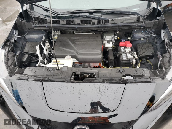 2025 Nissan LEAF SV Plus with VIN 1N4CZ1CV9SC559005, listed as a Copart auction lot 45686145 with 4,151 mi miles and Salvage Title. Bid and sale history available at carsss.com. Image 11.
