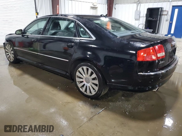 2004 Audi A8 with VIN WAUML44E04N024293, listed as a Copart auction lot 60246125 with 161,278 mi miles and Salvage title. Bid and sale history available at DreamBid. Image 2.