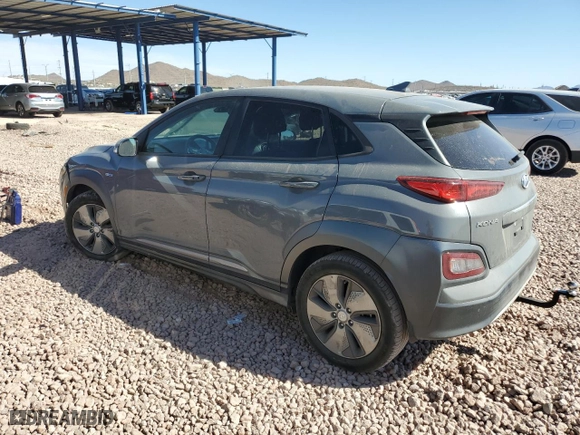 2019 Hyundai Kona Electric Ultimate with VIN KM8K53AG4KU029869, listed as a Copart auction lot 46502675 with 35,999 mi miles and Salvage Title. Bid and sale history available at carsss.com. Image 2.