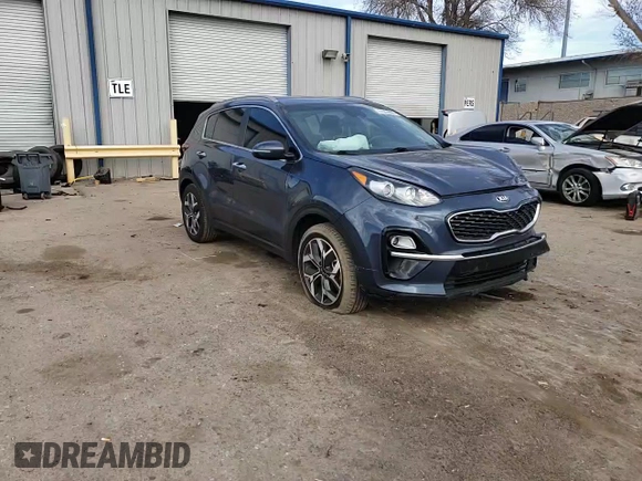 2020 Kia Sportage EX with VIN KNDPN3AC2L7811451, listed as a Copart auction lot 44063095 with 96,841 mi miles and Salvage title. Bid and sale history available at DreamBid. Image 12.