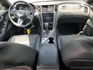 2024 Infiniti Q50 Sensory с VIN JN1EV7CP3RM600092, выставлен на аукционе Copart как лот 65974824 с пробегом 2 732 миль миль и Списание • Salvage title. История ставок и продаж доступна на DreamBid. Изображение 8.