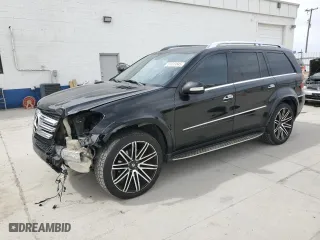 2008 Mercedes-Benz GL-Class 5.5L with VIN 4JGBF86E78A320054, listed as a Copart auction lot 51013845 with 0 mi miles and Salvage Title. Bid and sale history available at carsss.com. Image 1.