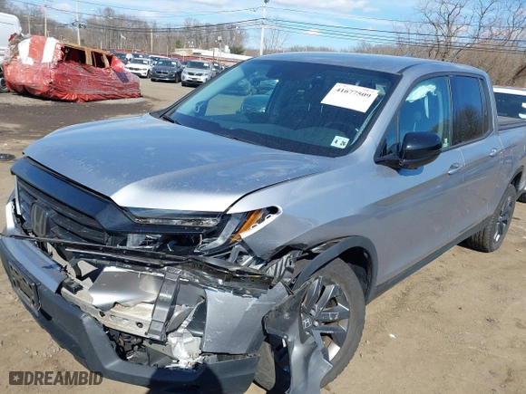 2021 Honda Ridgeline Sport with VIN 5FPYK3F10MB003879, listed as a IAAI auction lot 41677509 with 36,804 mi miles. Bid and sale history available at carsss.com. Image 20.