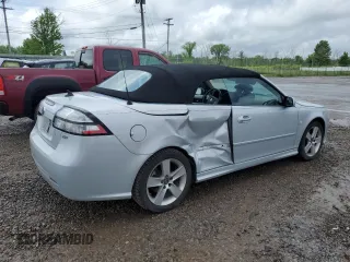 2010 Saab 9-3 z VIN YS3FA7CYXA1616195, wystawiony jako Copart lot #59883835 z przebiegiem 88 707 mil mil oraz Szkoda całkowita • Salvage title. Historia ofert i sprzedaży dostępna na DreamBid. Obrazek 3.