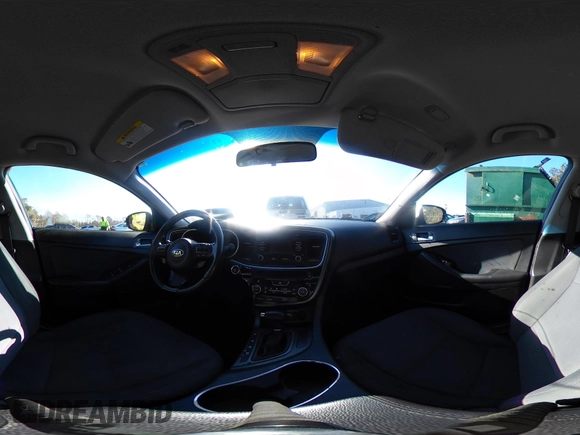 2015 Kia Optima Hybrid with VIN KNAGM4AD3F5088949, listed as a IAAI auction lot 41008816 with 138,921 mi miles. Bid and sale history available at carsss.com. Image 18.