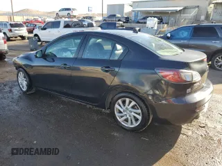 2012 Mazda 3 i Grand Touring with VIN JM1BL1W81C1576956, listed as a Copart auction lot 47105295 with Not Provided miles and Salvage Title. Bid and sale history available at carsss.com. Image 2.