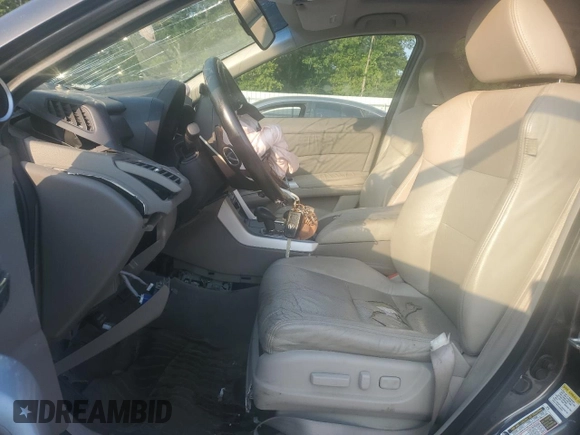 2009 Acura RDX Technology with VIN 5J8TB18589A002925, listed as a Copart auction lot 62224635 with Not provided miles and Salvage title. Bid and sale history available at DreamBid. Image 7.