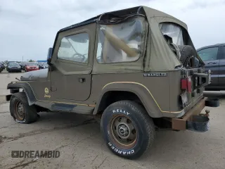 1988 Jeep Wrangler z VIN 2BCCV81M2JB518868, wystawiony jako Copart lot #57649935 z przebiegiem 192 317 mil mil oraz Czysty tytuł • Clean title. Historia ofert i sprzedaży dostępna na DreamBid. Obrazek 2.