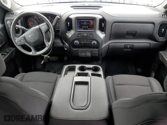 2024 Chevrolet Silverado 1500 Custom Trail Boss with VIN 3GCPDCEK4RG251868, listed as a Copart auction lot 43393145 with 7,472 mi miles and Salvage Title. Bid and sale history available at carsss.com. Image 8.