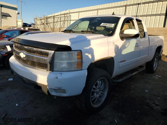 2008 Chevrolet Silverado 1500 LTZ with VIN 2GCEK19Y981224253, listed as a Copart auction lot 88965465 with 146,118 mi miles and Salvage Title. Bid and sale history available at carsss.com. Image 1.