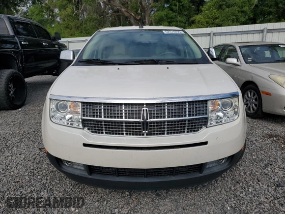 2010 Lincoln MKX with VIN 2LMDJ8JC7ABJ33165, listed as a Copart auction lot 52078895 with 72,079 mi miles and Salvage Title. Bid and sale history available at carsss.com. Image 5.
