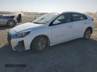 2022 Hyundai Ioniq Blue with VIN KMHC65LC7NU268666, listed as a Copart auction lot 52587025 with 102,981 mi miles and Salvage title. Bid and sale history available at DreamBid. Image 1.