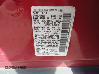 2016 Nissan Rogue SV with VIN JN8AT2MT2GW021438, listed as a IAAI auction lot 40781914 with 115,543 mi miles and . Bid and sale history available at carsss.com. Image 9.