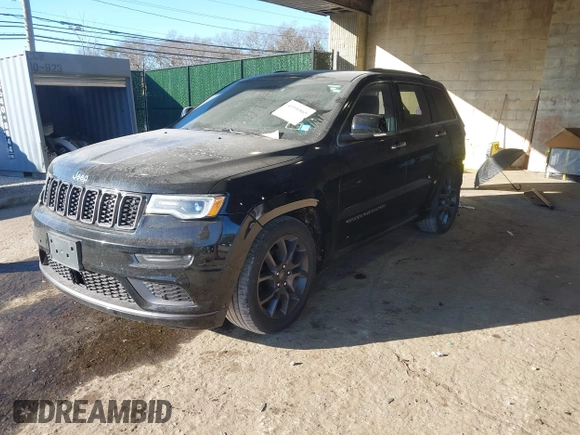 2020 Jeep Grand Cherokee Overland with VIN 1C4RJFCGXLC434221, listed as a IAAI auction lot 41590865 with 32,429 mi miles. Bid and sale history available at carsss.com. Image 18.