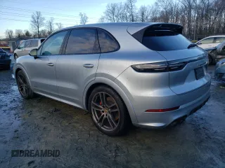 2021 Porsche Cayenne GTS with VIN WP1AG2AYXMDA35044, listed as a Copart auction lot 39751764 with 32,145 mi miles and Salvage title. Bid and sale history available at DreamBid. Image 2.