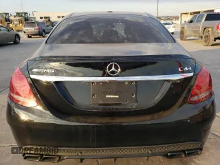 2018 Mercedes-Benz C 43 AMG with VIN 55SWF6EB2JU257667, listed as a Copart auction lot 88147185 with Not Provided miles and Salvage Title. Bid and sale history available at carsss.com. Image 6.