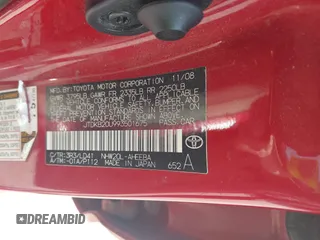 2009 Toyota Prius z VIN JTDKB20U993501675, wystawiony jako IAAI lot #42440119 z przebiegiem Nie podano mil oraz . Historia ofert i sprzedaży dostępna na DreamBid. Obrazek 9.
