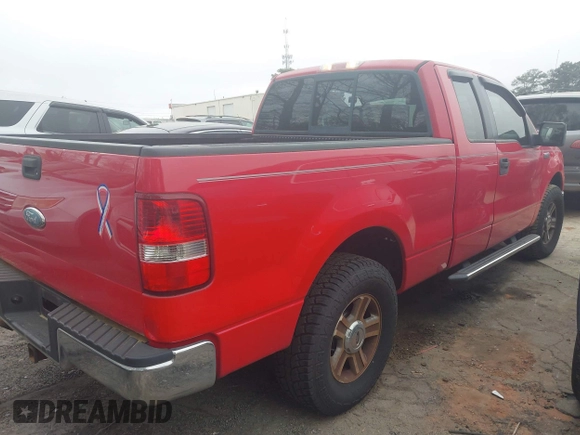 2006 Ford F-150 XL with VIN 1FTPX12VX6NB88059, listed as a IAAI auction lot 41950596 with 244,373 mi miles. Bid and sale history available at carsss.com. Image 4.