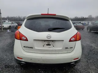 2009 Nissan Murano SL with VIN JN8AZ18WX9W131556, listed as a Copart auction lot 50274765 with 193,858 mi miles and Salvage Title. Bid and sale history available at carsss.com. Image 6.