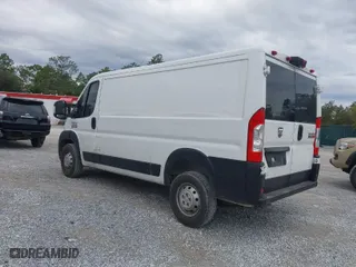 2021 Ram ProMaster Cargo Van with VIN 3C6LRVAG7ME560209, listed as a IAAI auction lot 41329126 with 121,130 mi miles. Bid and sale history available at carsss.com. Image 3.