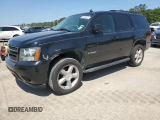 2008 Chevrolet Tahoe 2LT z VIN 1GNFC13058J109523, wystawiony jako Copart lot #53049875 z przebiegiem 212 520 mil mil oraz Szkoda całkowita • Salvage title. Historia ofert i sprzedaży dostępna na DreamBid. Obrazek 1.