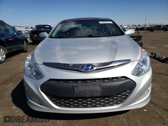 2015 Hyundai Sonata Hybrid Limited with VIN KMHEC4A43FA129628, listed as a Copart auction lot 45209123 with 142,389 mi miles. Bid and sale history available at carsss.com. Image 5.