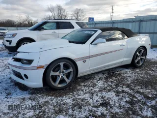 2015 Chevrolet Camaro LT with VIN 2G1FF3D32F9229334, listed as a Copart auction lot 87362094 with 116,134 mi miles and Salvage Title. Bid and sale history available at carsss.com. Image 1.