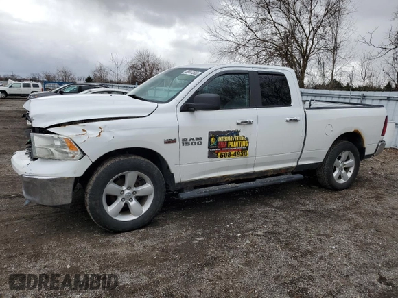 2014 Ram 1500 SLT with VIN 1C6RR7GT4ES103656, listed as a Copart auction lot 46867595 with 399,392 mi miles and Salvage title. Bid and sale history available at DreamBid. Image 1.