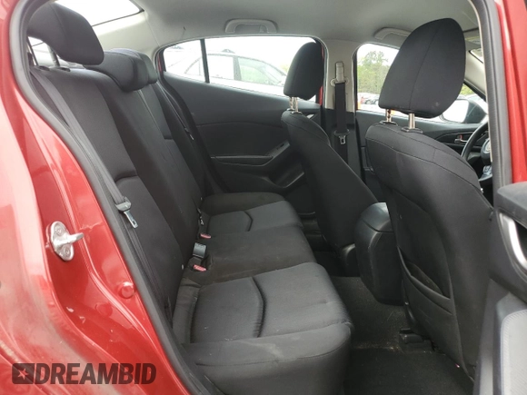 2015 Mazda 3 i SV with VIN JM1BM1T76F1232259, listed as a Copart auction lot 52756435 with 106,336 mi miles and Salvage Title. Bid and sale history available at DreamBid. Image 10.