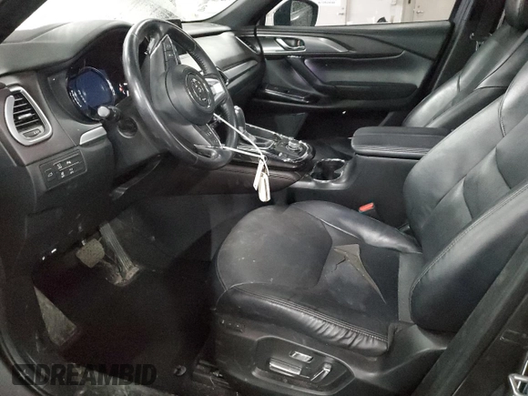 2019 Mazda CX-9 Grand Touring with VIN JM3TCBDY9K0306317, listed as a Copart auction lot 45424375 with 92,854 mi miles and Salvage Title. Bid and sale history available at carsss.com. Image 7.