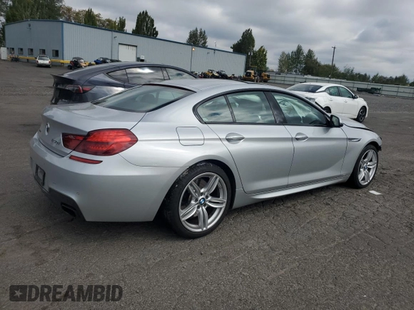 2016 BMW 6 Series 650i xDrive with VIN WBA6D6C51GG387911, listed as a Copart auction lot 72292984 with 0 mi miles and Salvage Title. Bid and sale history available at carsss.com. Image 3.